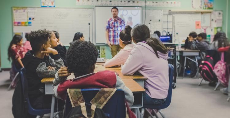 CHildren in classroom